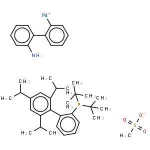 甲烷磺酸(2-二叔丁基膦基-2',4',6'-三异丙基-1,1'-联苯基)(2'-氨基-1,1'-联苯-2-基)钯(II) TBUXPHOS PD G3