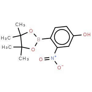 3-?nitro-?4-?(4,?4,?5,?5-?tetramethyl-?1,?3,?2-?dioxaborolan-?2-?yl)Phenol?