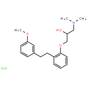 1-(二甲氨基)-3-[2-(3-甲氧基苯乙基)苯氧基]-2-丙醇盐酸盐