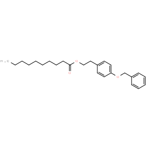 4-苄氧基苯基乙基癸酸酯