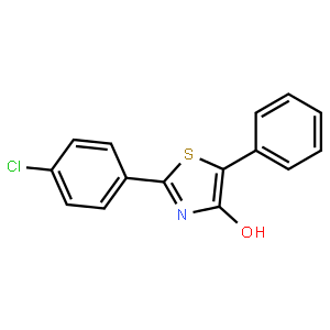 2-(4-Chlorophenyl)-4-hydroxy-5-phenyl-1,3-thiazole