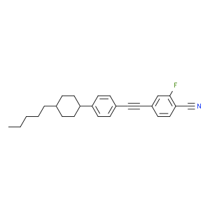 4-(反式-4-戊基环己基苯乙炔)-2-氟苯腈