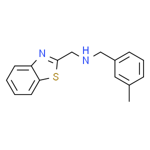 1-(Benzo[d]thiazol-2-yl)-N-(3-methylbenzyl)methanamine