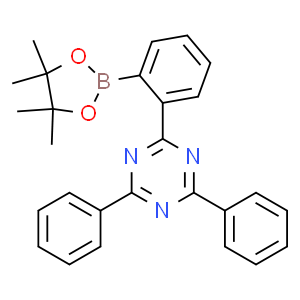 2,4-Diphenyl-6-(2-(4,4,5,5-tetramethyl-1,3,2-dioxaborolan-2-yl)phenyl)-1,3,5-triazine