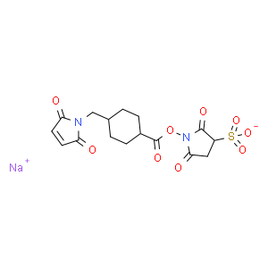 磺基琥珀酰亚胺基-4-(N-马来酰亚胺甲基)环己烷-1-羧酸酯