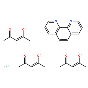 三(乙酰丙酮)(1,10-菲咯啉)铽(III)
