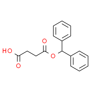 4-(Benzhydryloxy)-4-oxobutanoic acid