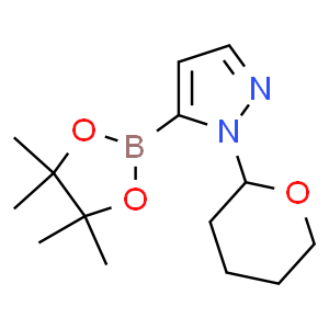1-(2-四氢吡喃基)-1H-吡唑-5-硼酸频哪酯