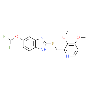 5-(二氟甲氧基)-2-{[(3,4-二甲氧基-2-吡啶基)甲基]硫}-1H-苯并咪唑