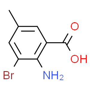 2-氨基-3-溴-5-甲基苯甲酸
