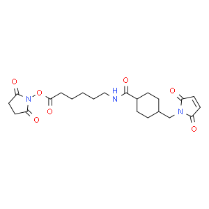 琥珀酰亚胺基-[4-(N-马来酰亚胺甲基)]-环己烷-1-甲酸-(6-氨基己酸酯)