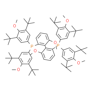 (R)-(-)-2,2'-双[二 (3,5-二-叔丁基-4-甲氧基苯基)膦基]-(二苯基膦)-6,6'-二甲氧基-1,1'-联苯