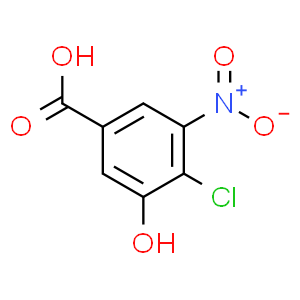 4-Chloro-3-hydroxy-5-nitrobenzoic acid