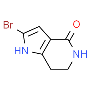 2-Bromo-1,5,6,7-tetrahydro-4H-pyrrolo[3,2-c]pyridin-4-one