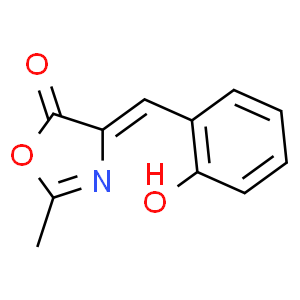 4-[(2-hydroxyphenyl)methylidene]-2-methyl-1,3-oxazol-5-one