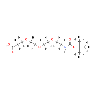 (Boc-氨基)-PEG3-C2-羧酸