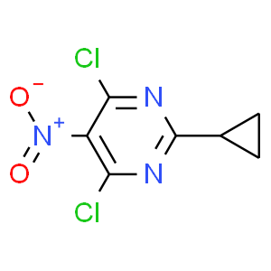 4,6-Dichloro-2-cyclopropyl-5-nitropyrimidine