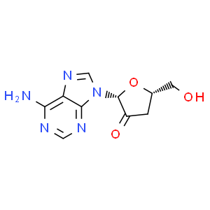 (2R,5S)-2-(6-amino-9H-purin-9-yl)-5-(hydroxymethyl)dihydrofuran-3(2H)-one