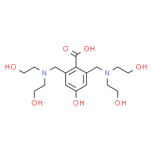 2,6-bis((bis(2-hydroxyethyl)amino)methyl)-4-hydroxybenzoic acid