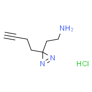2-(3-(But-3-yn-1-yl)-3H-diazirin-3-yl)ethanamine hydrochloride
