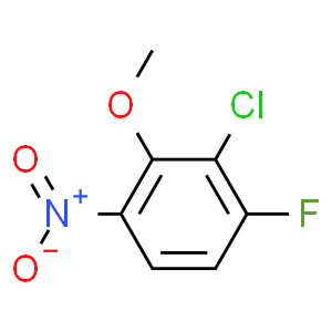 2-Chloro-1-fluoro-3-methoxy-4-nitrobenzene