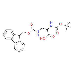 N-叔丁氧羰基-N'-芴甲氧羰基-D-2,3-二氨基丙酸