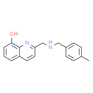 2-(((4-Methylbenzyl)amino)methyl)quinolin-8-ol