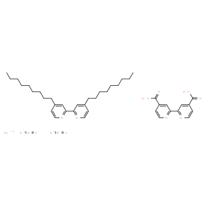 双(异硫氰酸)(2,2'-二吡啶基-4,4'-二甲酸)(4,4'-二壬基-2,2'-二吡啶基)钌(II)