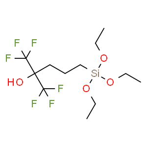 1,1,1-Trifluoro-5-(triethoxysilyl)-2-(trifluoromethyl)-2-pentanol