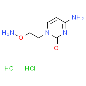 4-amino-1-(2-aminooxy-ethyl)-1H-pyrimidin-2-one; dihydrochloride