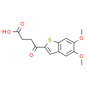 4-（5,6-二甲氧基苯并[b]噻吩-2-基）-4-氧代丁酸