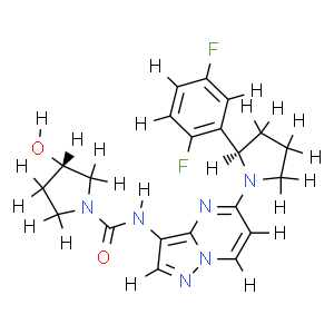 (S)-N-(5-((R)-2-(2,5-二氟苯基)吡咯烷-1-基)吡唑并[1,5-a]嘧啶-3-基)-3-羟基吡咯烷-1