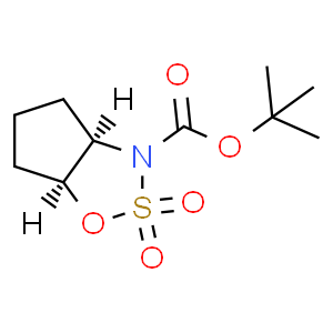 (3aR,6aS)-tert-Butyl tetrahydrocyclopenta[d][1,2,3]oxathiazole-3(3aH)-carboxylate 2,2-dioxide