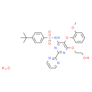 4-(叔丁基)-N-(6-(2-羟基乙氧基)-5-(2-甲氧基苯氧基)-[2,2’-联吡啶]-4-基)苯磺酰胺水合物
