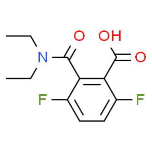 N,N-二乙基-3,6-二氟氨甲酰苯甲酸