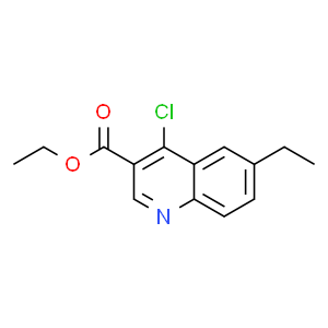 Ethyl4-chloro-6-ethylquinoline-3-carboxylate