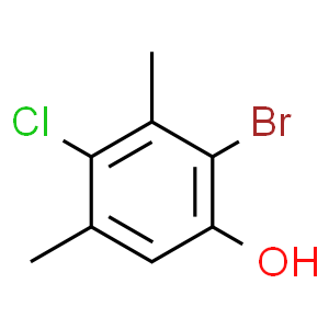 2-溴-4-氯-3,5-二甲基苯酚