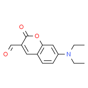 2H-1-Benzopyran-3-carboxaldehyde, 7-(diethylamino)-2-oxo-