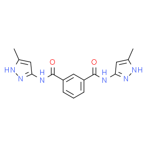 1,​3-​Benzenedicarboxamide​, N1,​N3-​bis(5-​methyl-​1H-​pyrazol-​3-​yl)​-