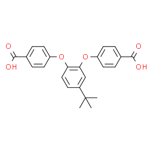benzoic acid, 4,4'-[[4-(1,1-dimethylethyl)-1,2-phenylene]bis(oxy)]bis-