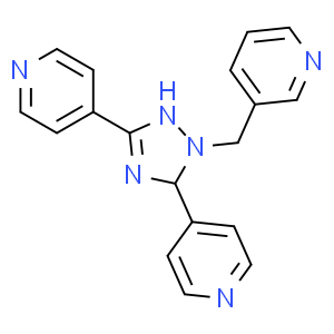 3-(3,5-二-吡啶-4-基-[1,2,4]三唑-1-基甲基)-吡啶