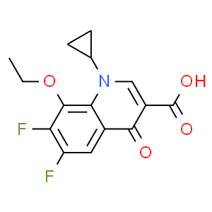 1-Cyclopropyl-8-ethoxy-6,7-difluoro-1,4-dihydro-4-oxo-3-quinolinecarboxylic Acid