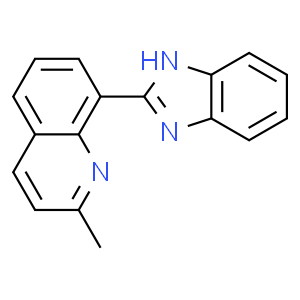 Quinoline, 8-(1H-benzimidazol-2-yl)-3-methyl-