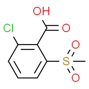 2-chloro-6-methanesulfonylbenzoic acid