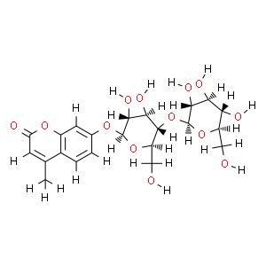 4-甲基伞形酮-β-D-纤维二糖苷/4-METHYLUMBELLIFERYL-BETA-D-CELLOBIOPYRANOSIDE