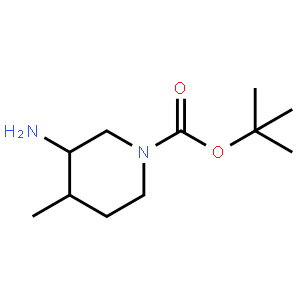 (3r,​4s)​-​rel-1-​piperidinecarboxylic acid, 3-​amino-​4-​methyl-​, 1,​1-​dimethylethyl ester