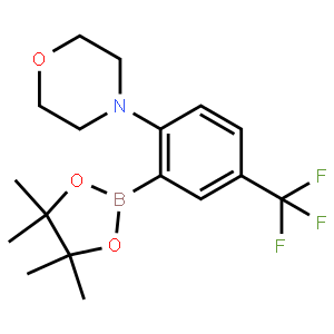 2-Morpholino-5-trifluoromethylphenylboronic acid, pinacol ester