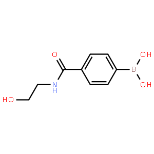4-(2-Hydroxyethylcarbamoyl)phenylboronic acid