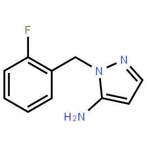 1-[(2-fluorophenyl)methyl]-1H-pyrazol-5-amine