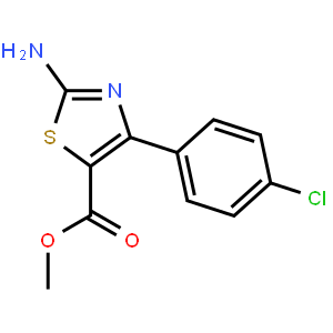 Methyl 2-amino-4-(4-chlorophenyl)thiazole-5-carboxylate